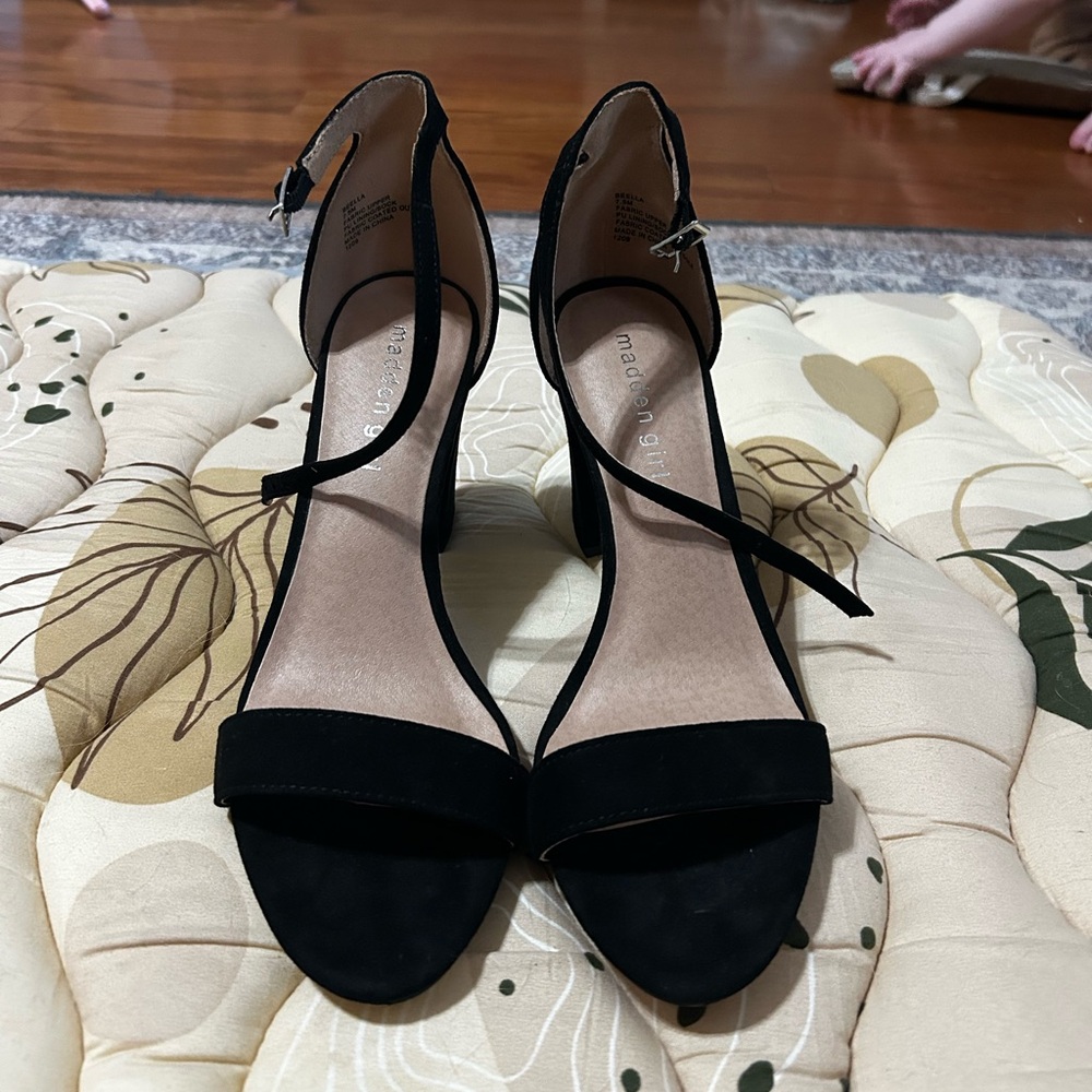 Madden Girl Elegant Black Heels